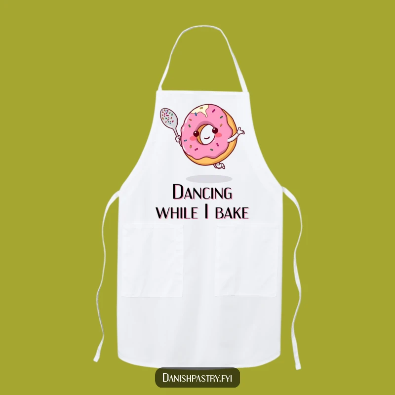 Funny Donut Dancing Apron: Kitchen Fun and a Sweet Gift Idea
