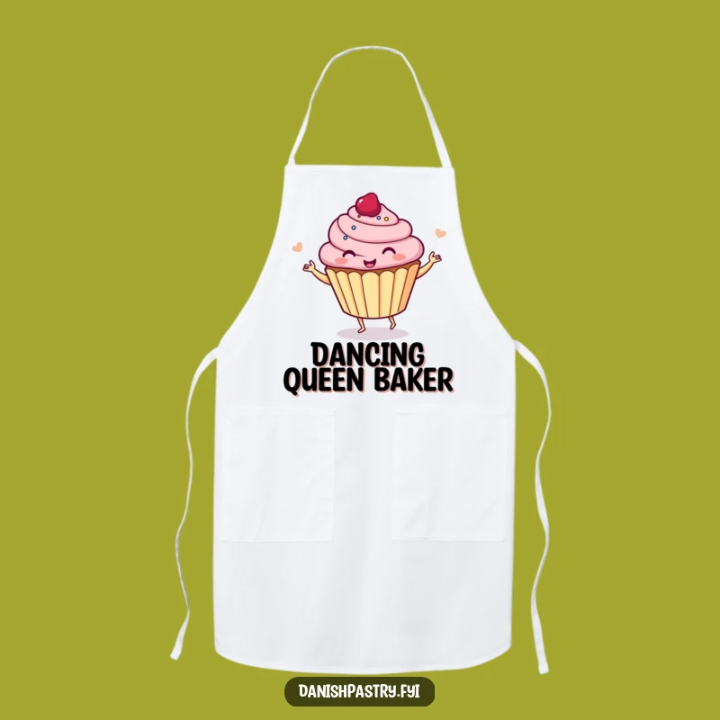Funny Giggle Cupcake Apron - Bake Up Some Sweet Fun!