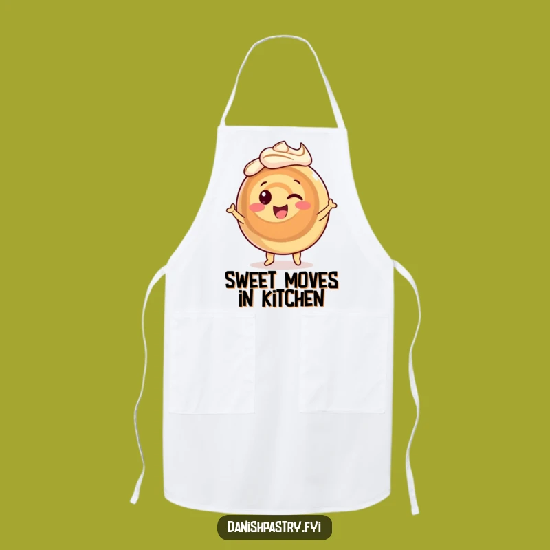 Funny Cinnamon Roll Dance Apron: Sweet, Hilarious Baker's Gift