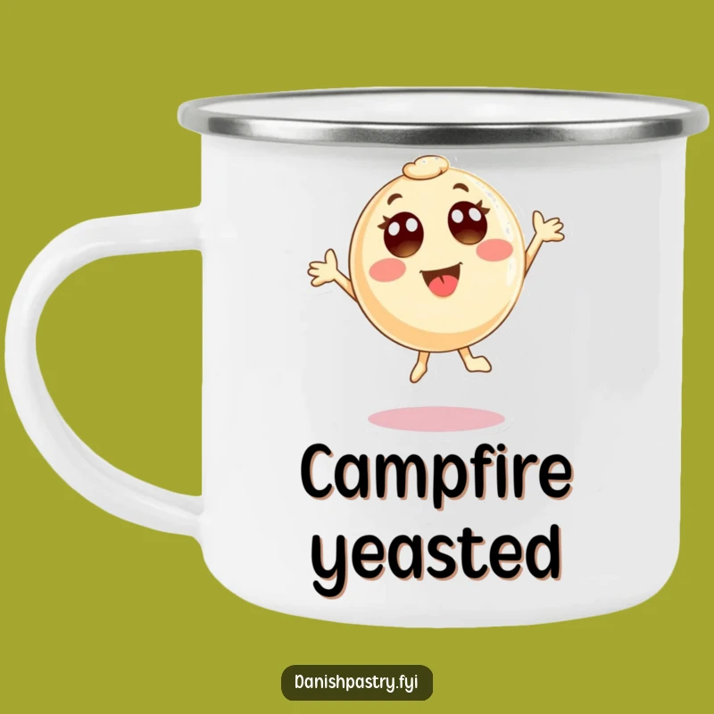 Funny Pastry Jump Camping Mug - Adventure Fuel, Hilarious Outdoorsy Treat, Perfect Funny Gift!