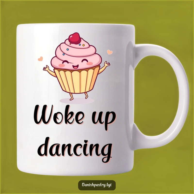 Funny Giggle Cupcake Mug - Hilarious Dessert Lover's Delight