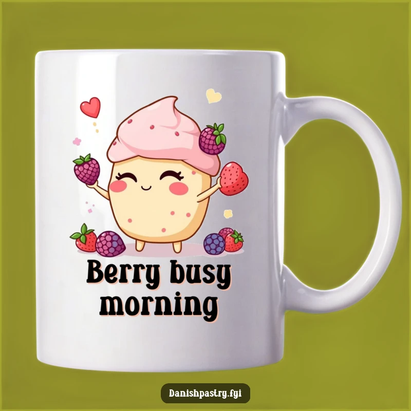 Funny Winking Muffin Mug - Hilarious Baker's Delight