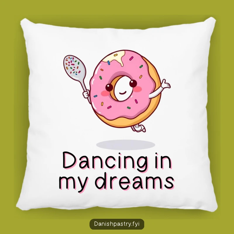 Funny Donut Dancing Pillow: Cozy Comfort with a Sprinkle of Joy