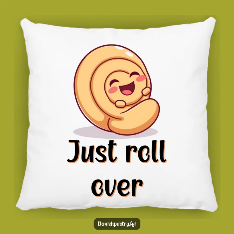 Funny Cinnamon Roll Roll Pillow: Cozy Playful Comfort, Perfect Gift