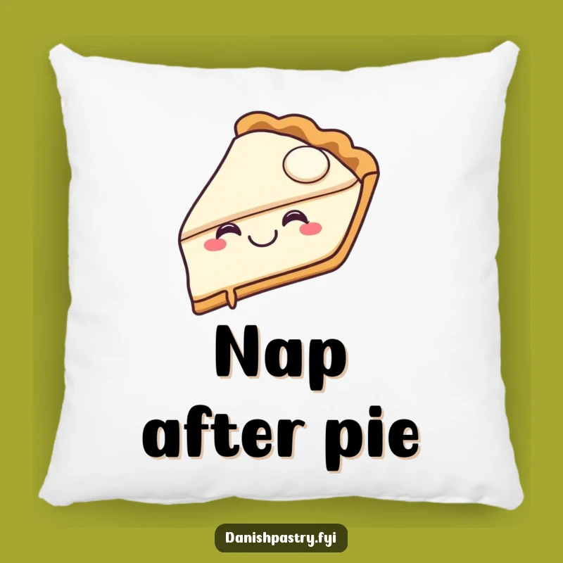 Funny Pie Slice Pillow: Cozy Comfort with a Happy Dessert Hug