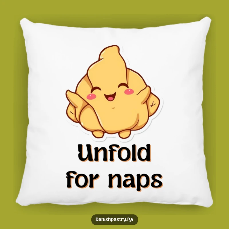 Funny Croissant Unfolding Pillow: Comfy, Joyful Pastry Accent Gift