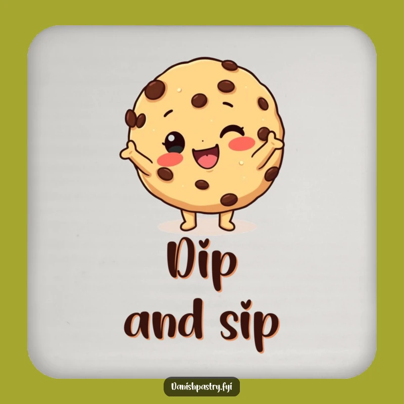 Funny Cookie Coaster: Protect Surfaces with Dessert Charm