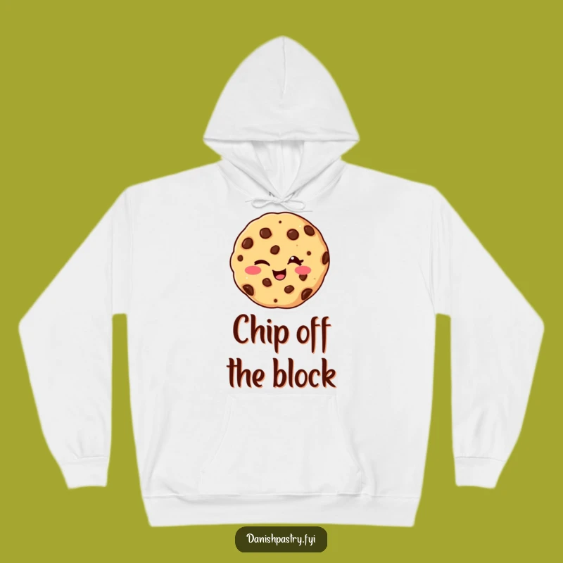 Cozy Funny Cookie Hoodie - Warm Chocolate Chip Hugs & Giggles Gift