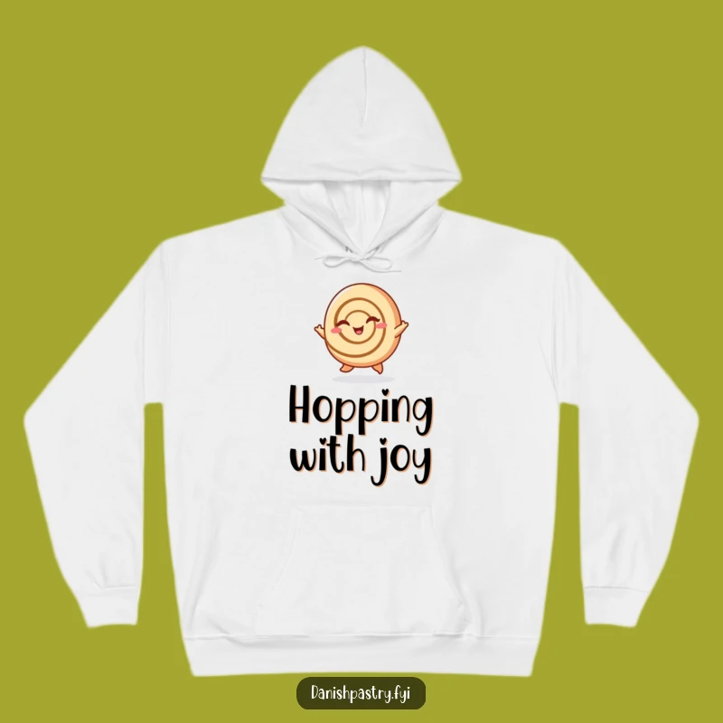 Funny Cinnamon Roll Hop Hoodie: Stay Cozy and Sweet with This Cheerful Winter Essential