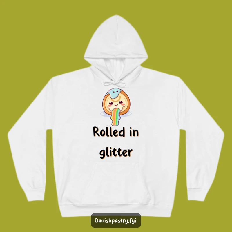 Funny Cinnamon Roll Hoodie: Cozy Comfort with a Rainbow of Humor