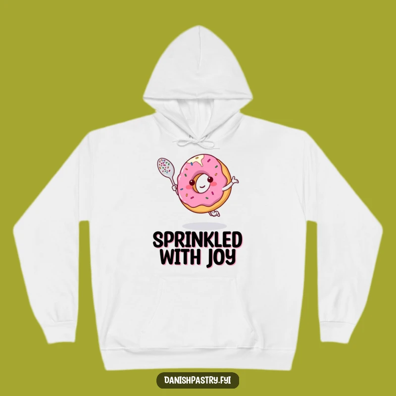 Cozy Funny Donut Dancing Hoodie: Sweet Warmth and Humorous Gift