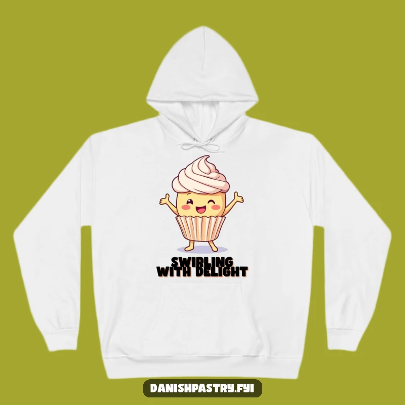 Funny Cupcake Dance Hoodie - Cozy Comfort & Hilarious Sweetness