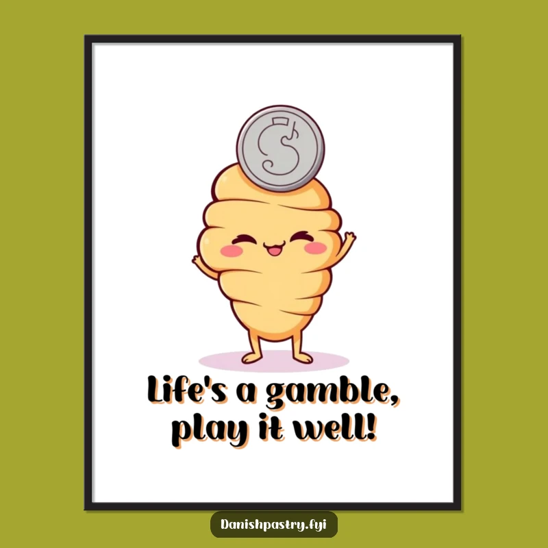 Funny Free Printable Croissant Wall Art: Whimsical Downloadable Decor