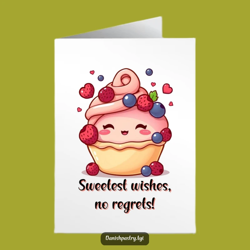 Free Printable Birthday Card: Funny Juggling Pastry, A Sweet & Hilarious Downloadable Gift