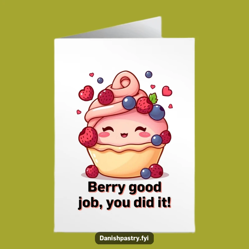 Free Printable Congrats Card: Juggling Pastry, Humorous & Easy Print at Home Congratulations
