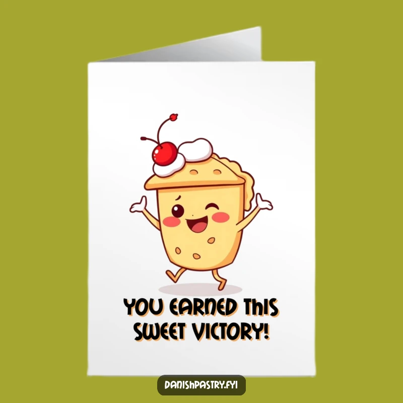 Free Printable Funny Pie Dance Congrats Card - Joyful Downloadable for Any Celebration!