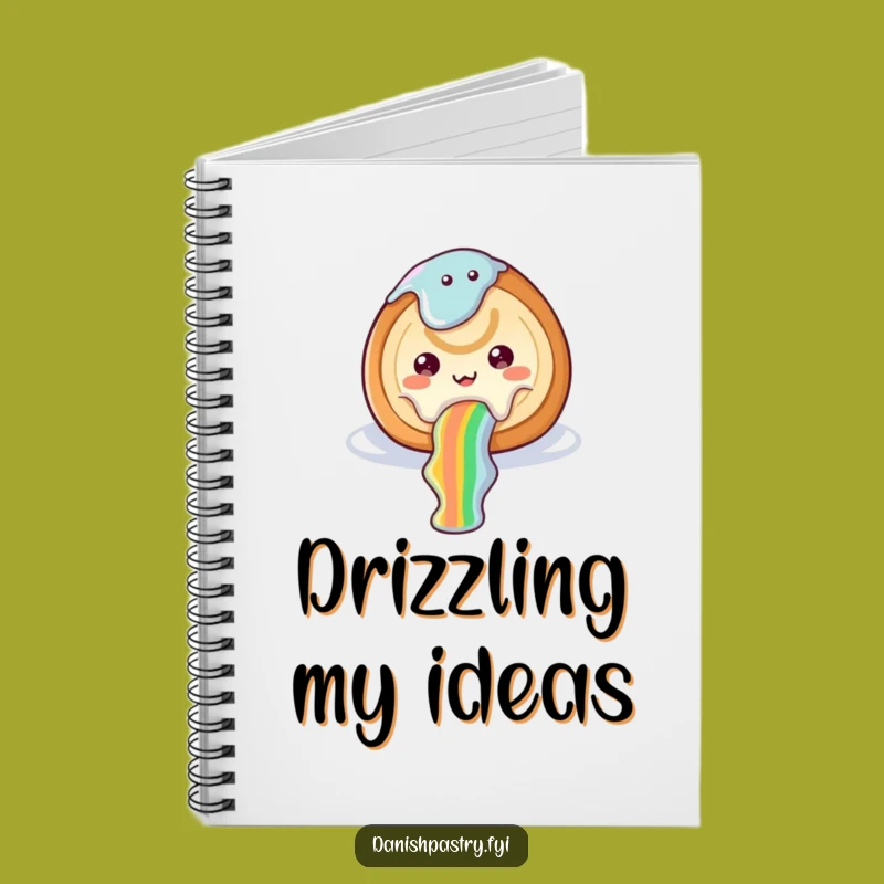 Funny Cinnamon Roll Notebook: Jot Down Ideas with Sweet Whimsy