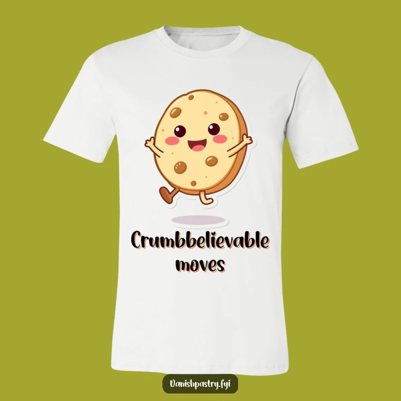 Funny Cookie Cartwheel T-Shirt: Wear Your Sweet, Playful Energy!