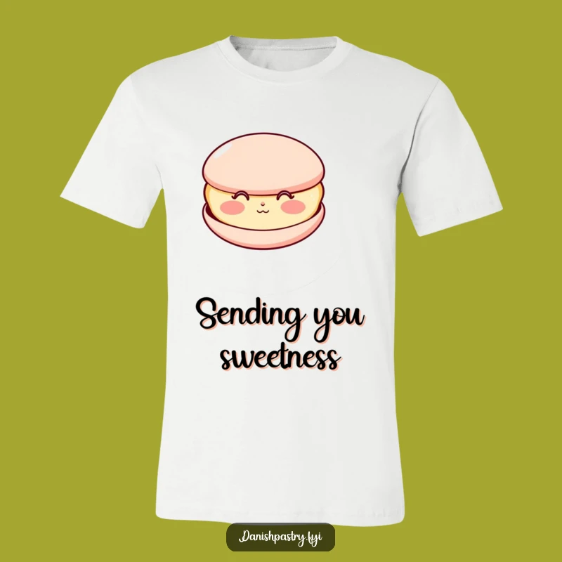 Funny Kissing Macaron T-Shirt: Happy Rosy Cheek Tee, Your New Favorite Funny Gift