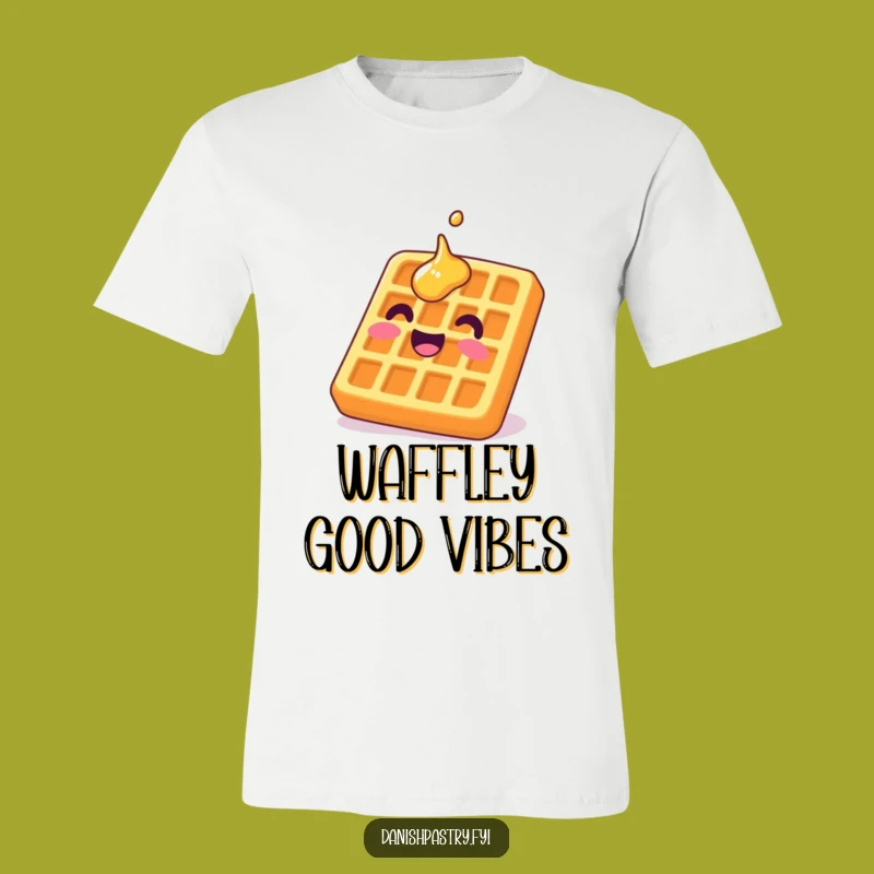 Funny Waffle T-Shirt: Wear Your Upside Down Breakfast Cheer