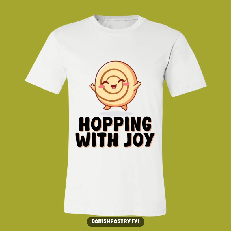 Funny Cinnamon Roll Hop T-Shirt: Spread Sweetness and Smiles with This Playful Tee