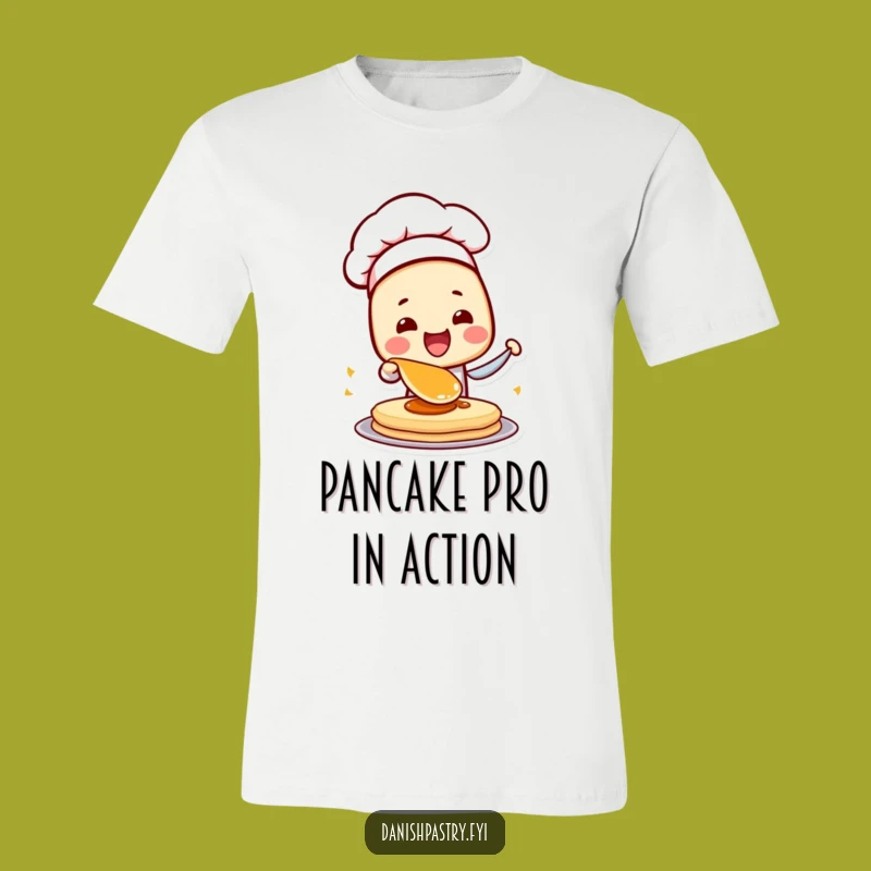 Funny Danish Chef Pastry T-Shirt: Wear Your Breakfast Flippin' Excitement!