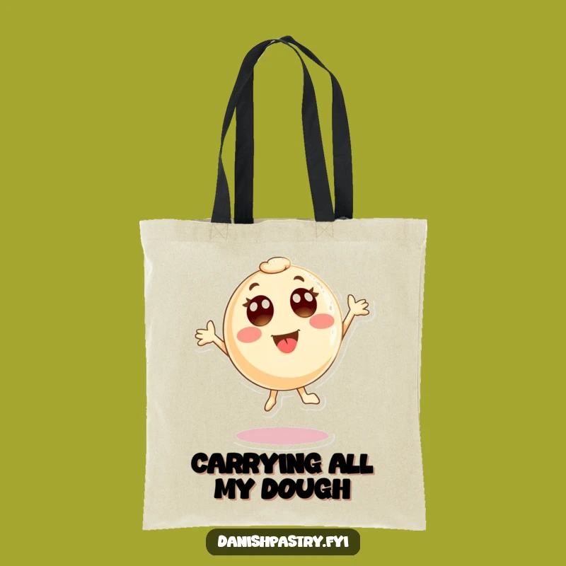 Funny Pastry Jump Tote Bag - Carry Your Fun, Perfect Baked Goods Funny Gift!