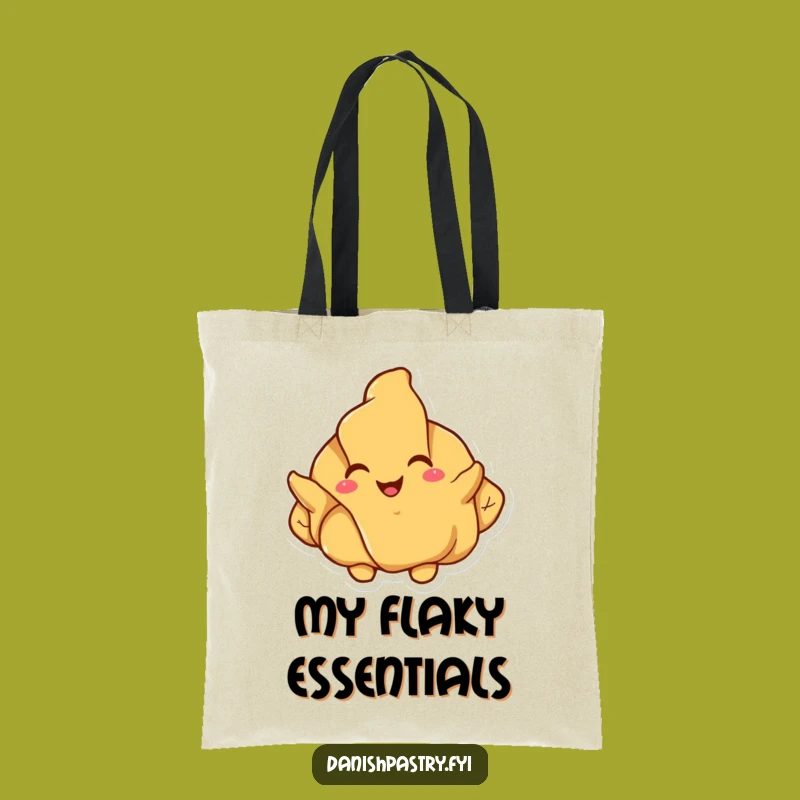 Funny Croissant Unfolding Tote Bag: Chic, Playful Pastry Carryall Gift